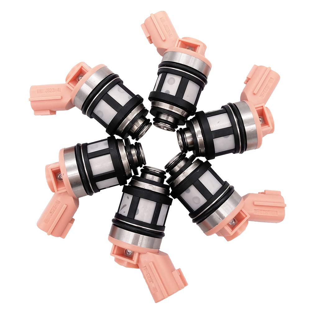 Amazon.com: Germban JS23-4 16600-9S200 Set of 6pcs Fuel Injector